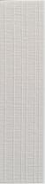 Плитка Bassanesi Wabi-Sabi Wabi Cotton 7.5x30 см, поверхность матовая, рельефная