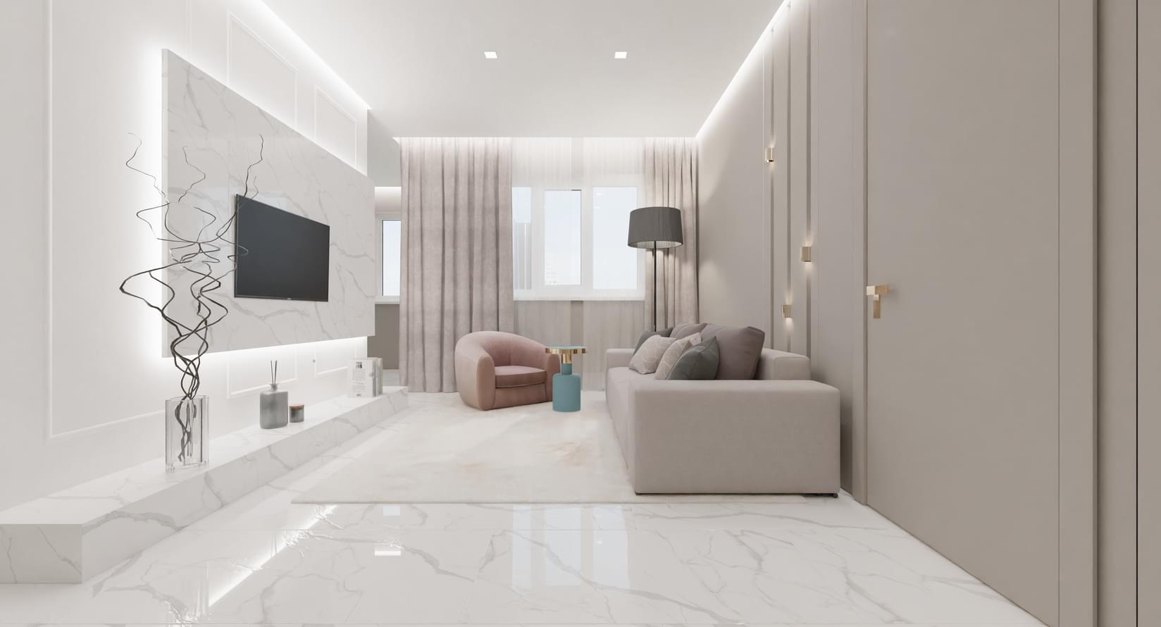 керамогранит фабрики Belleza коллекция LV Granito