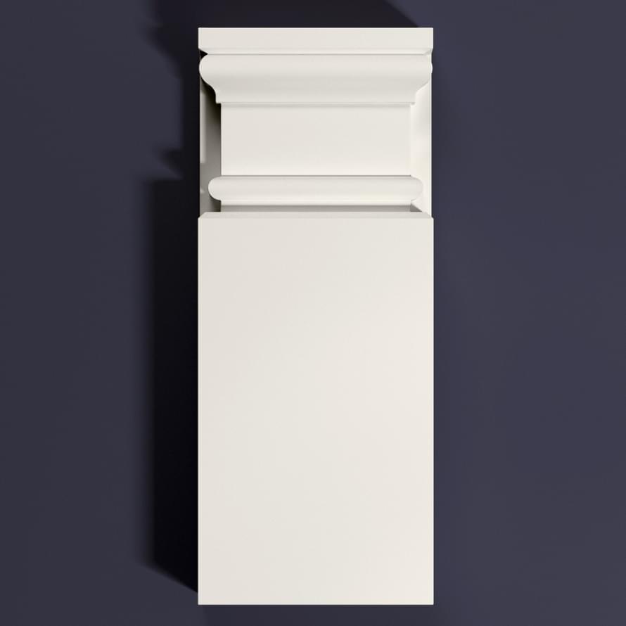 Bello Deco Колонны База Декоративная Б2 250/102 Комплект 2 шт 3.1x10.2x2.5 см поверхность 