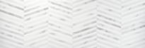 Плитка Benadresa Newbury Graz White Slim Rect 30x90 см, поверхность глянец