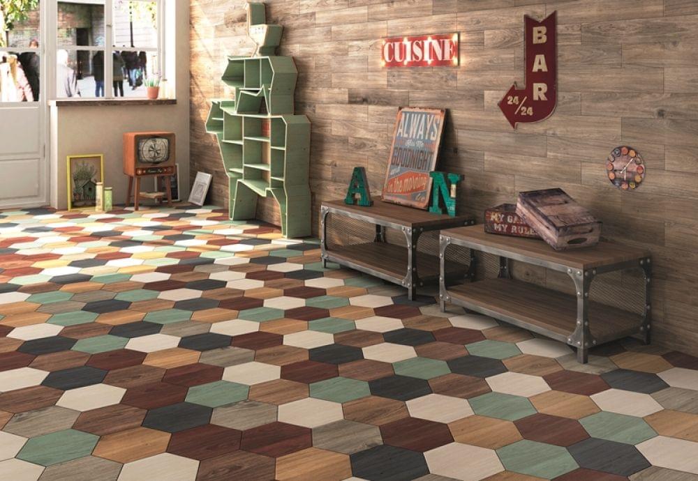 керамогранит фабрики Bestile коллекция Atlas Hexa