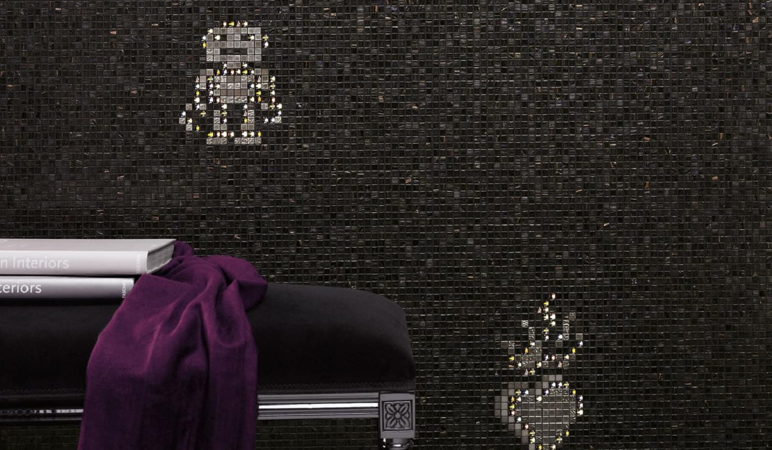 стекло фабрики Bisazza коллекция Decori 10