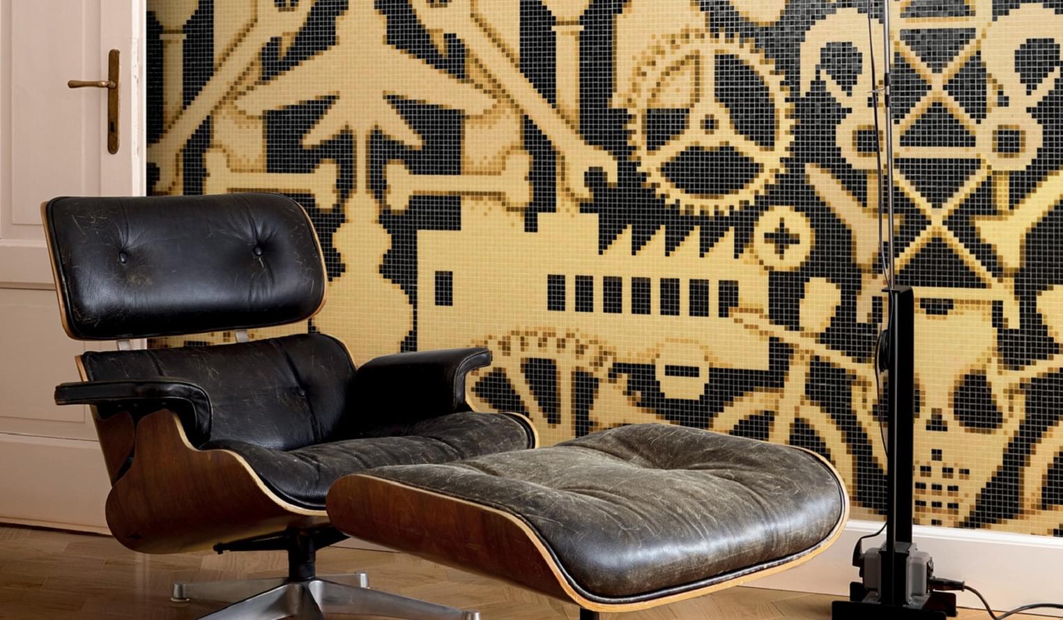 стекло фабрики Bisazza коллекция Decori 10