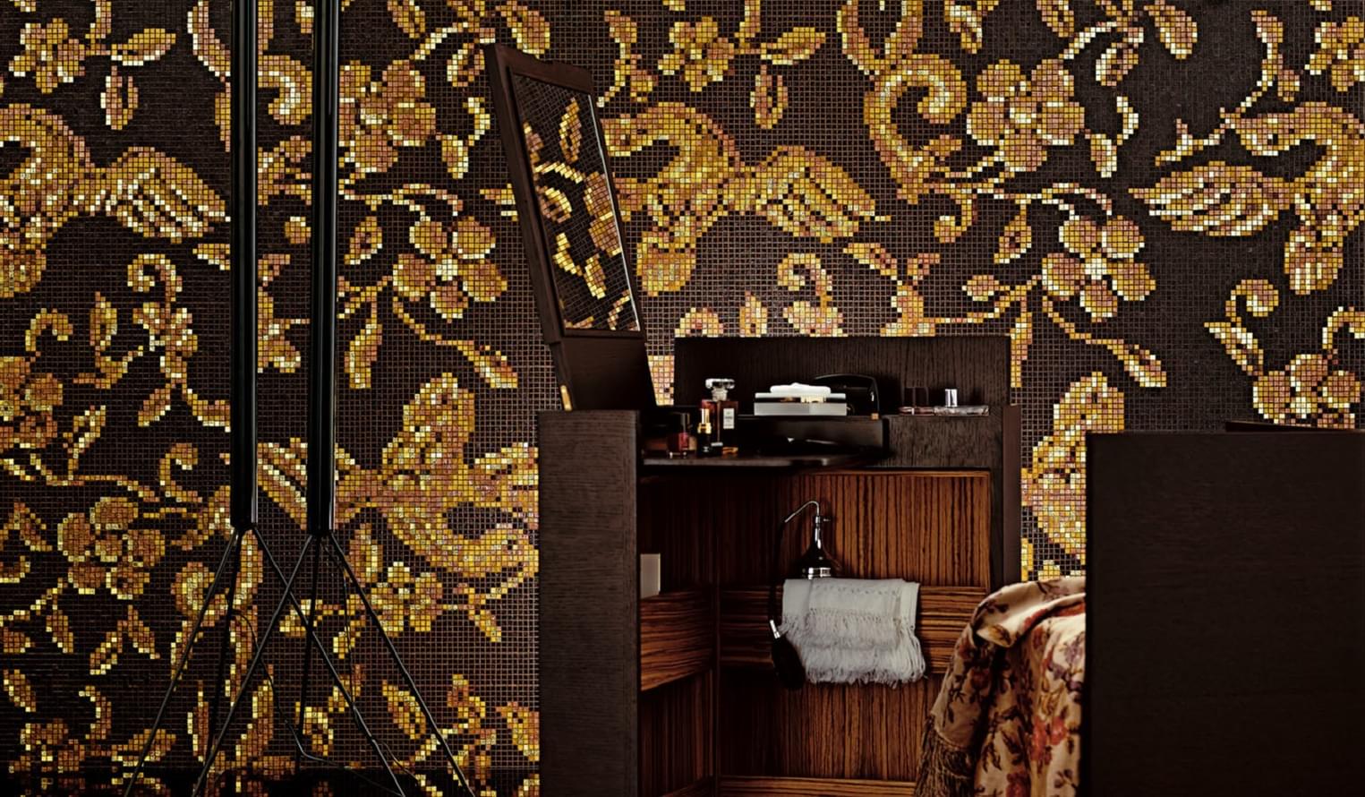 стекло фабрики Bisazza коллекция Decori 10