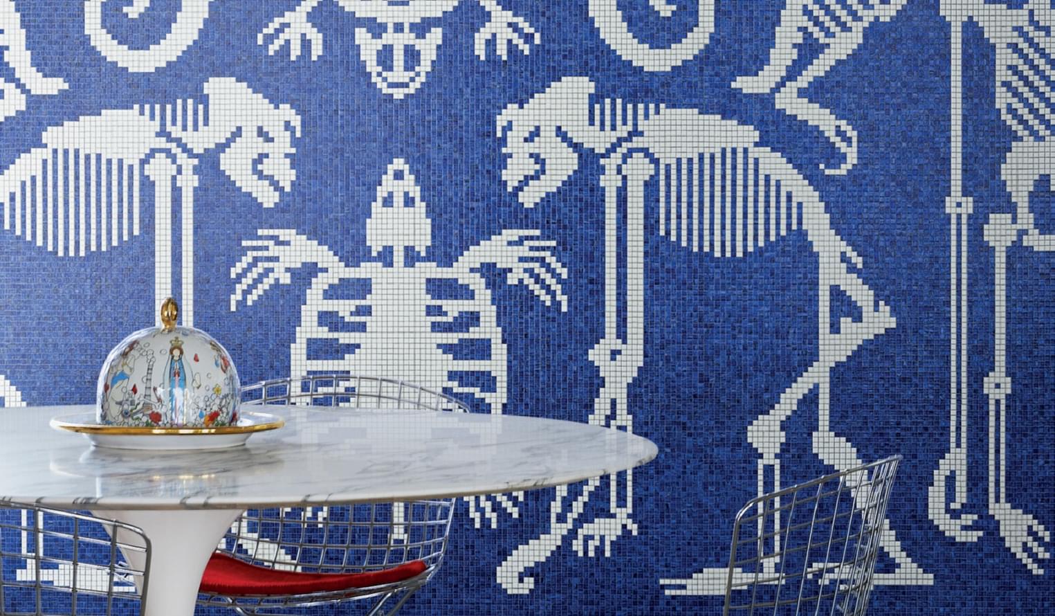 стекло фабрики Bisazza коллекция Decori 10