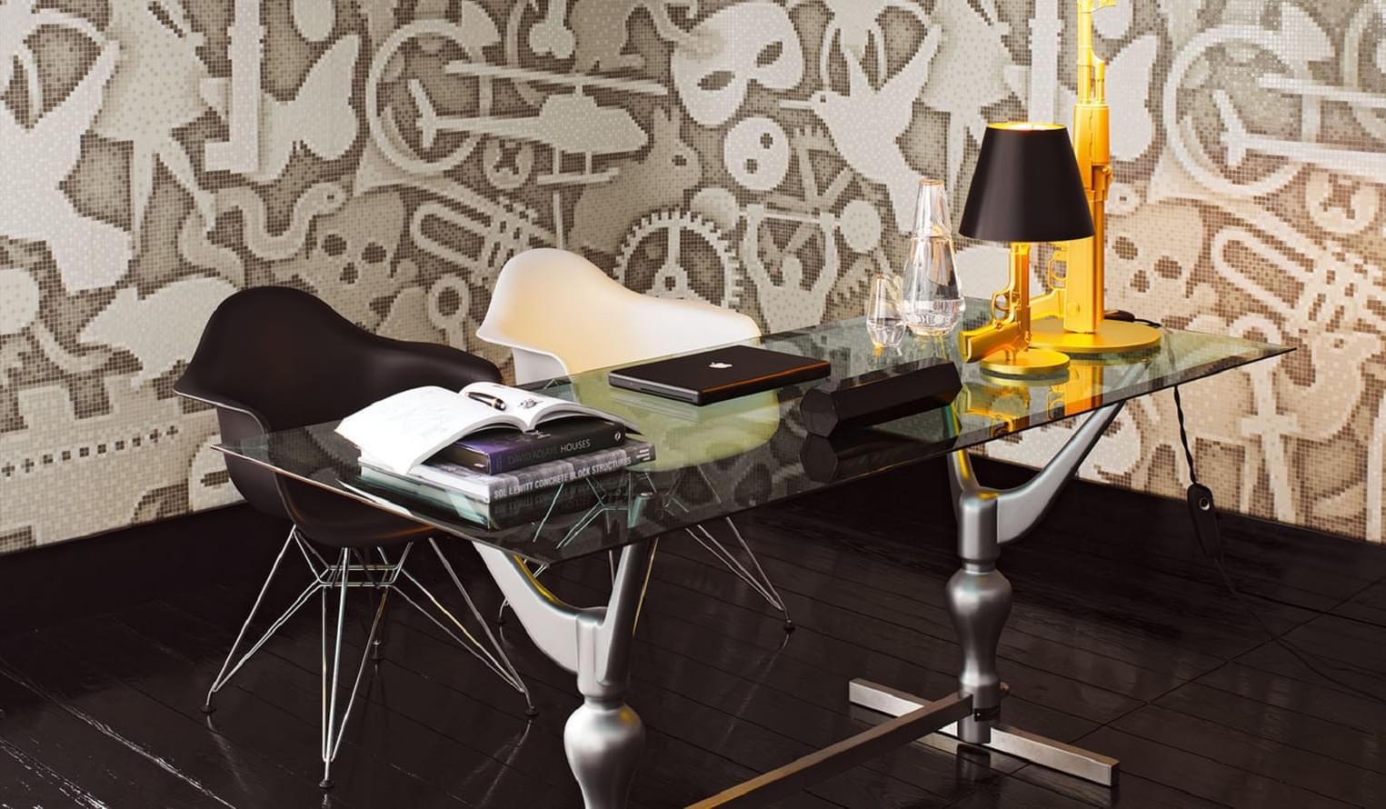 стекло фабрики Bisazza коллекция Decori 10