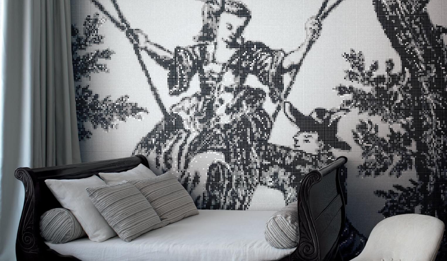 стекло фабрики Bisazza коллекция Decori 10