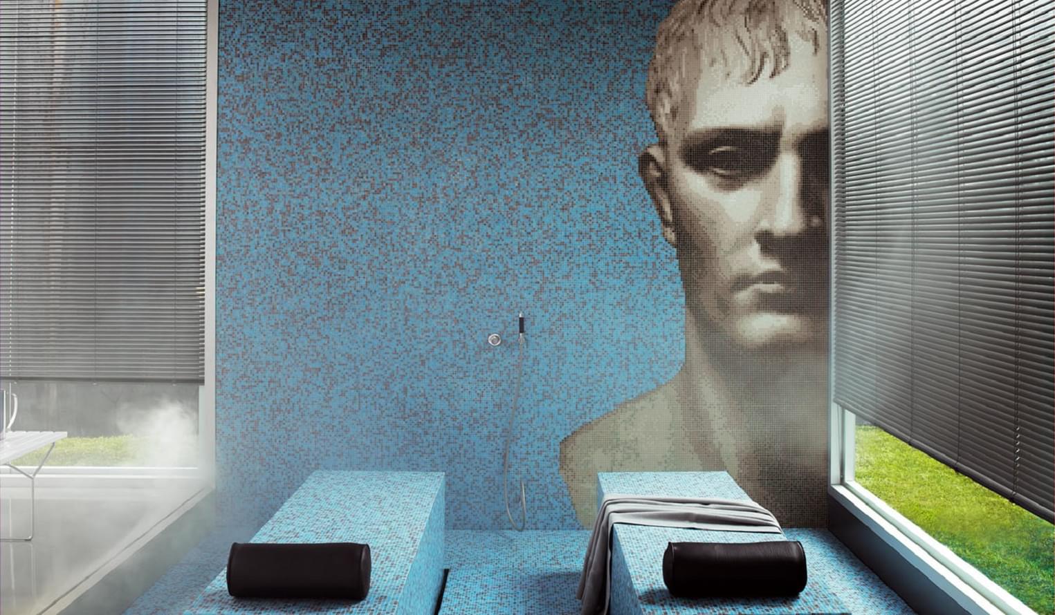 стекло фабрики Bisazza коллекция Decori 10