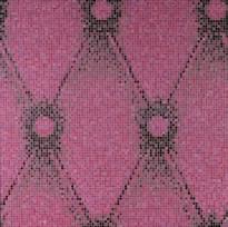 Плитка Bisazza Decori 10 Chester Pink 96.8x96.8 см, поверхность глянец