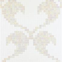 Плитка Bisazza Decori 20 Hearts White 64.7x64.7 см, поверхность глянец