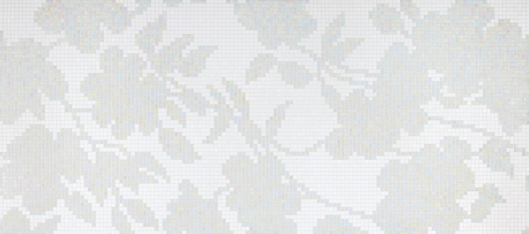 Bisazza Decori 20 Shadow White A 129.4x291.2
