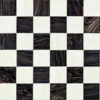 Плитка Bisazza Decori 50 Checkmate Black 30.8x30.8 см, поверхность глянец