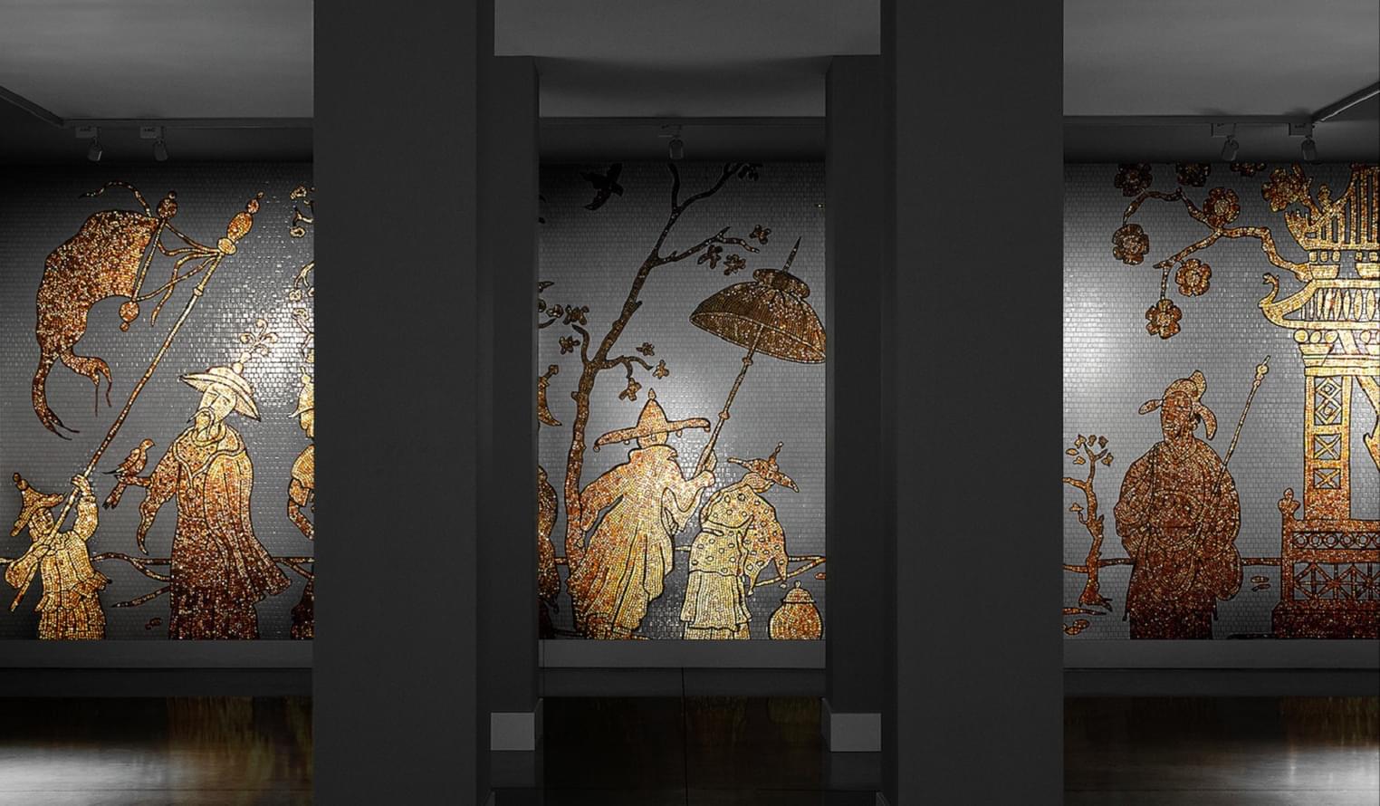 стекло фабрики Bisazza коллекция Decori In Tecnica Artistica
