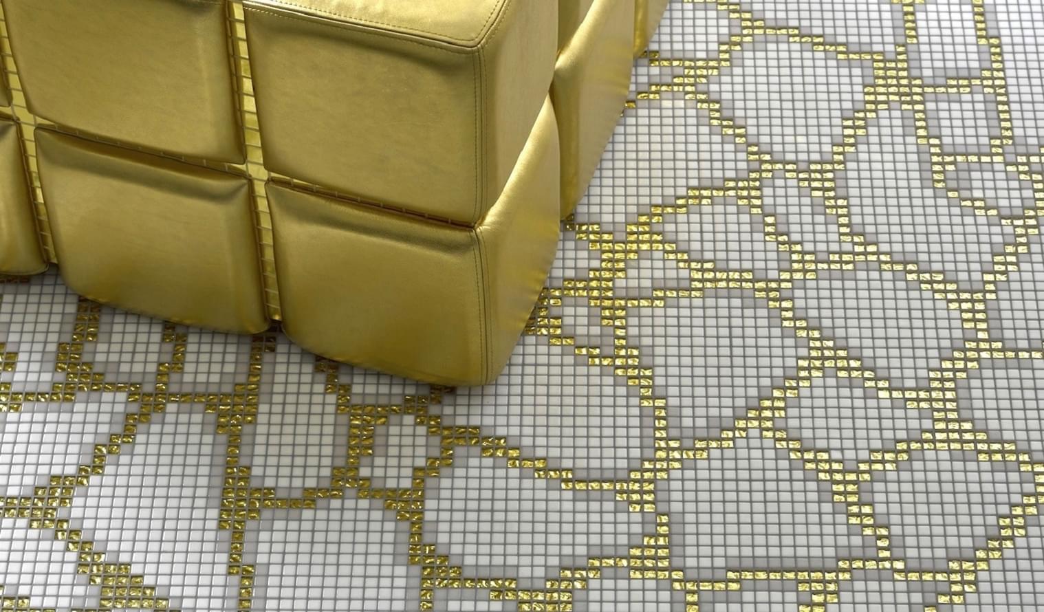 стекло фабрики Bisazza коллекция Decori Opus Romano