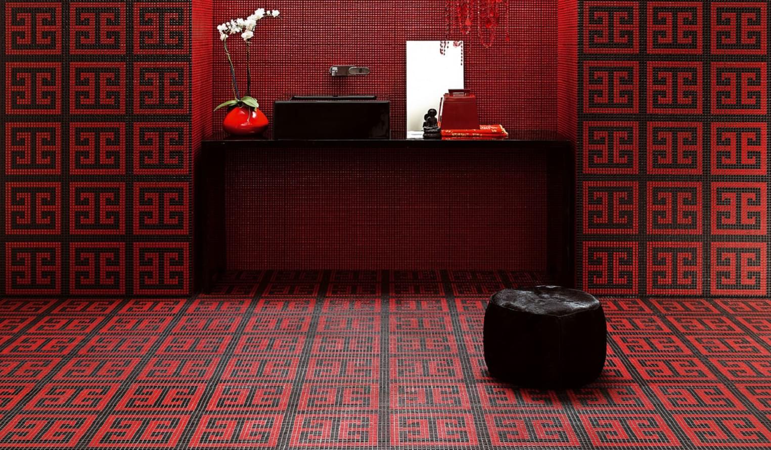 стекло фабрики Bisazza коллекция Decori Opus Romano