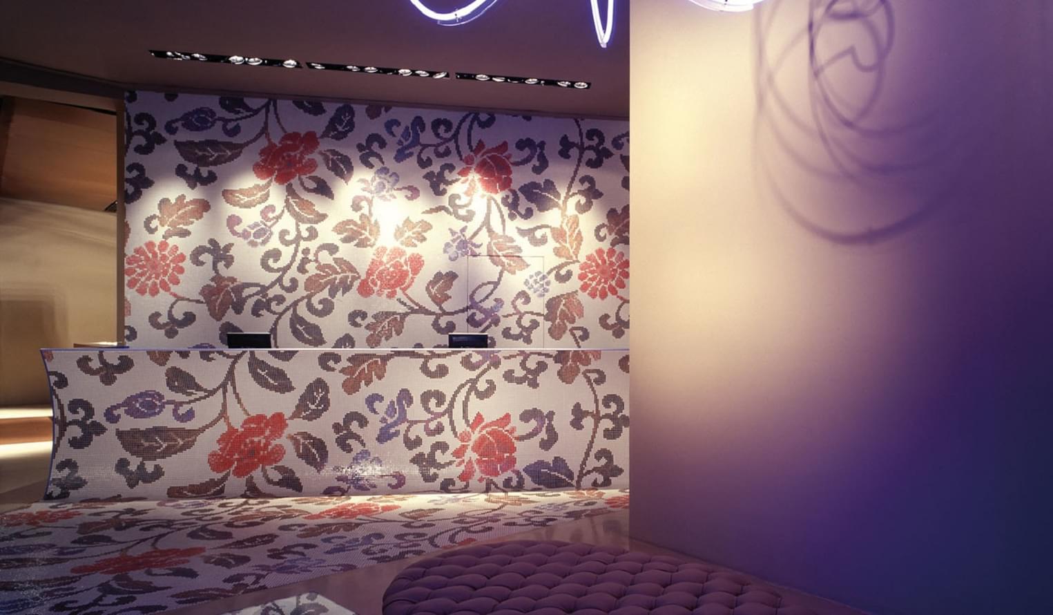 стекло фабрики Bisazza коллекция Decori Opus Romano