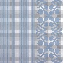 Плитка Bisazza Decori Opus Romano Wallpaper Blue 87.9x87.9 см, поверхность глянец