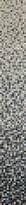 Плитка Bisazza Sfumature 20 Stella Alpina Whiteless 32.2x258.8 см, поверхность глянец