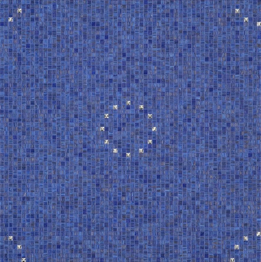 Bisazza The Crystal Collection Flash Blue 64.7x64.7