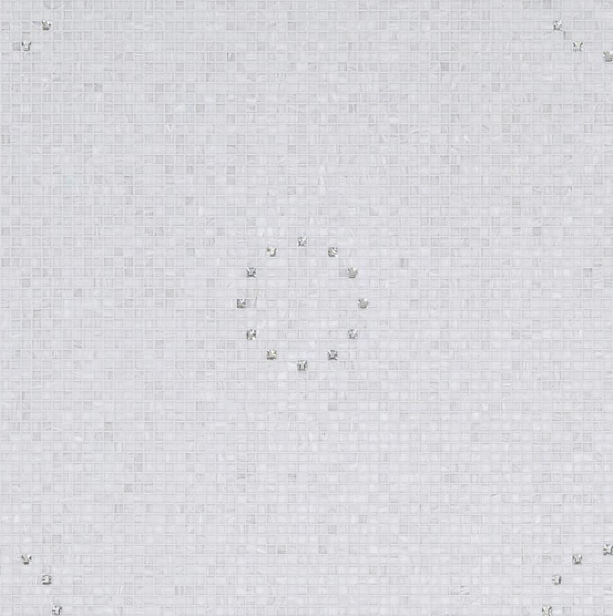 Bisazza The Crystal Collection Flash White 64.7x64.7