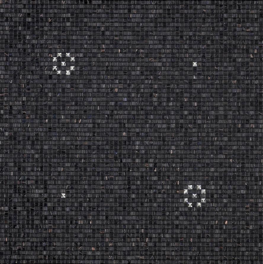 Bisazza The Crystal Collection Stars Black 64.7x64.7