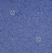 Плитка Bisazza The Crystal Collection Stars Blue 64.7x64.7 см, поверхность глянец