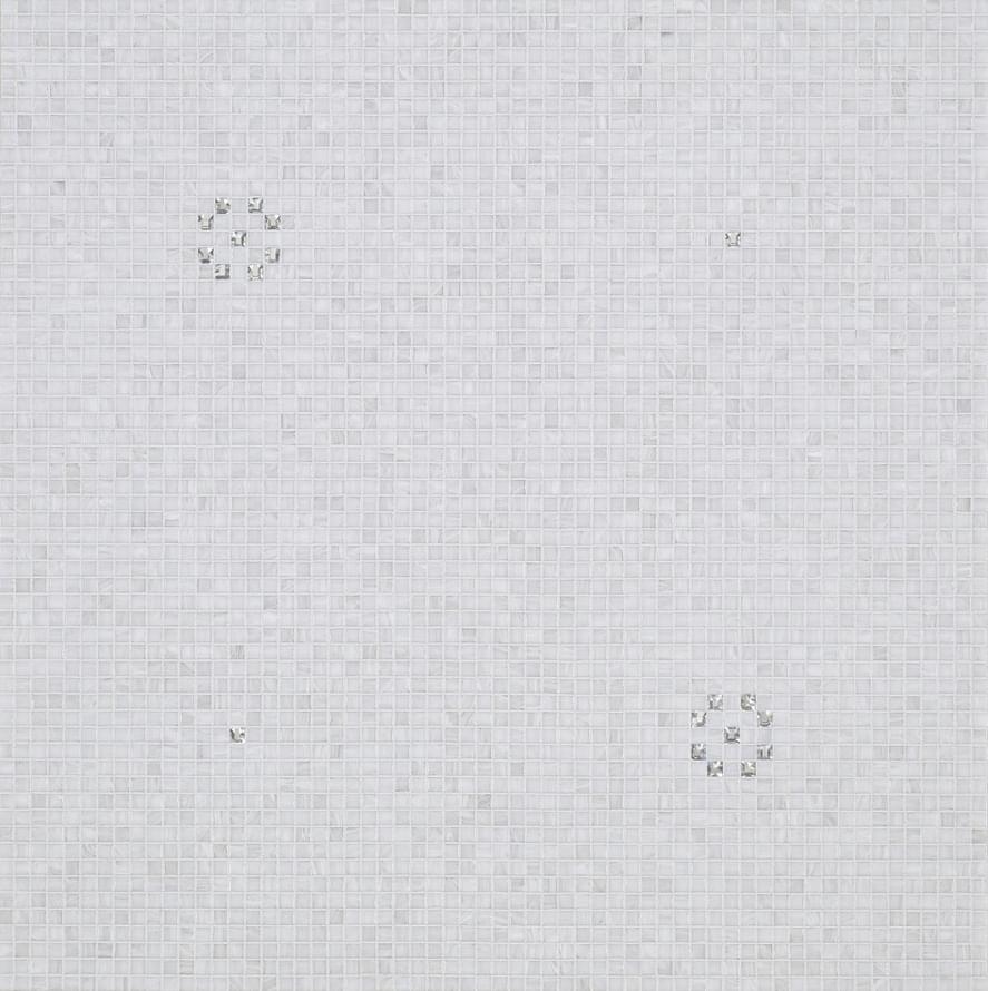 Bisazza The Crystal Collection Stars White 64.7x64.7