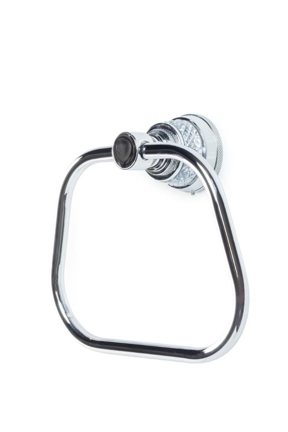 Плитка Boheme Aura Держатель AURA для полотенца кольцо хром  поверхность глянец