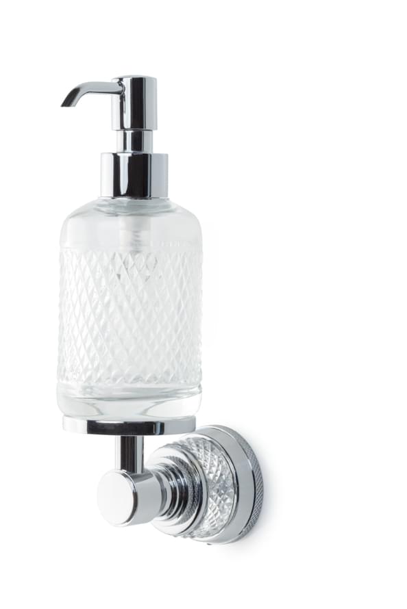 Плитка Boheme Aura Дозатор AURA для жидкого мыла хром  поверхность глянец