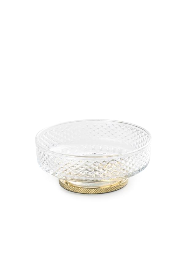 Плитка Boheme Aura Мыльница AURA настольная золото  поверхность глянец