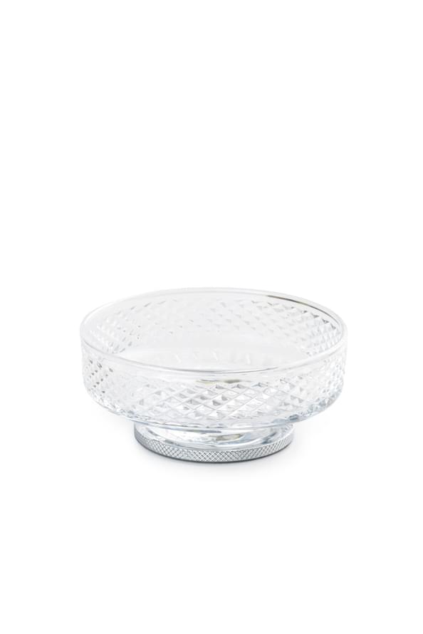 Плитка Boheme Aura Мыльница AURA настольная хром  поверхность глянец