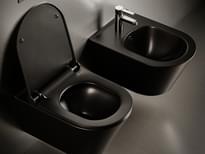 Плитка Boheme Avva Биде AVVA подвесное черный матовый поверхность матовая