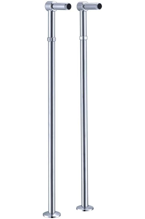 Плитка Boheme Brillante Держатели BRILLANTE для напольного смесителя хром  поверхность глянец