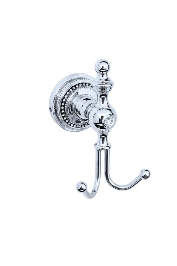 Плитка Boheme Brillante Крючок BRILLANTE хром  поверхность глянец