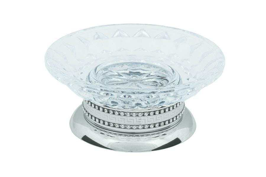 Плитка Boheme Brillante Мыльница BRILLANTE настольная хром  поверхность глянец