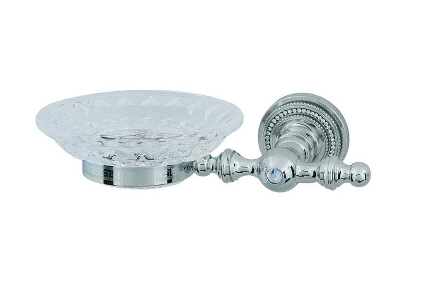 Плитка Boheme Brillante Мыльница BRILLANTE хром  поверхность глянец