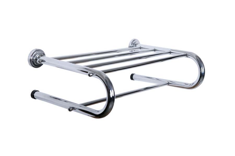 Плитка Boheme Brillante Полка BRILLANTE для полотенец хром  поверхность глянец