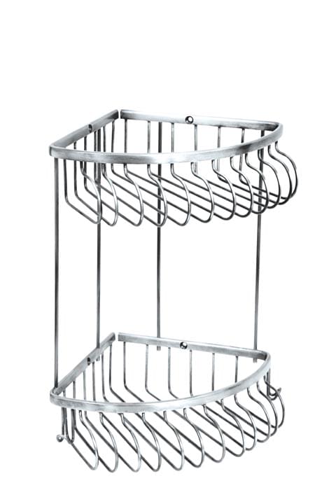 Плитка Boheme Brillante Полка BRILLANTE угловая двойная хром  поверхность глянец