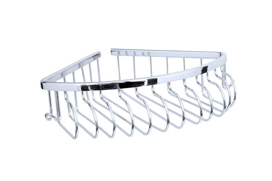 Плитка Boheme Brillante Полка BRILLANTE угловая хром  поверхность глянец