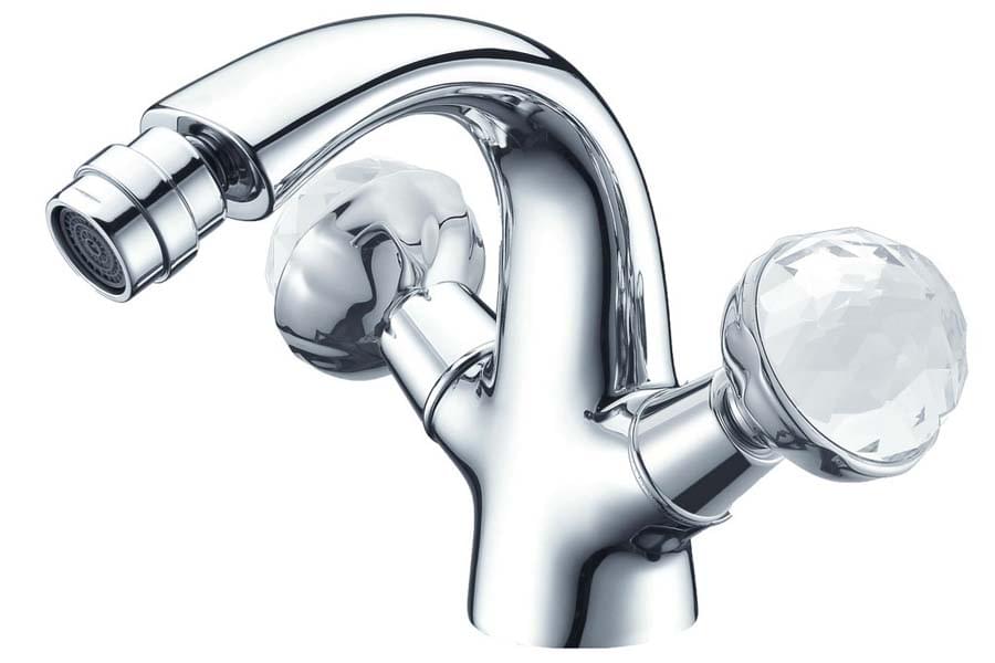 Плитка Boheme Brillante Смеситель BRILLANTE PRESENTE для биде хром  поверхность глянец