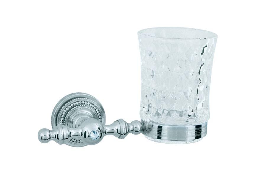 Плитка Boheme Brillante Стакан BRILLANTE хром  поверхность глянец