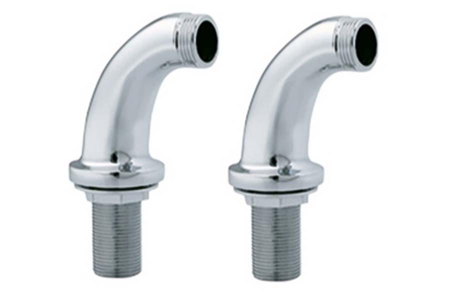 Плитка Boheme Brillante Уголки BRILLANTE для смесителя на борт ванны хром  поверхность глянец