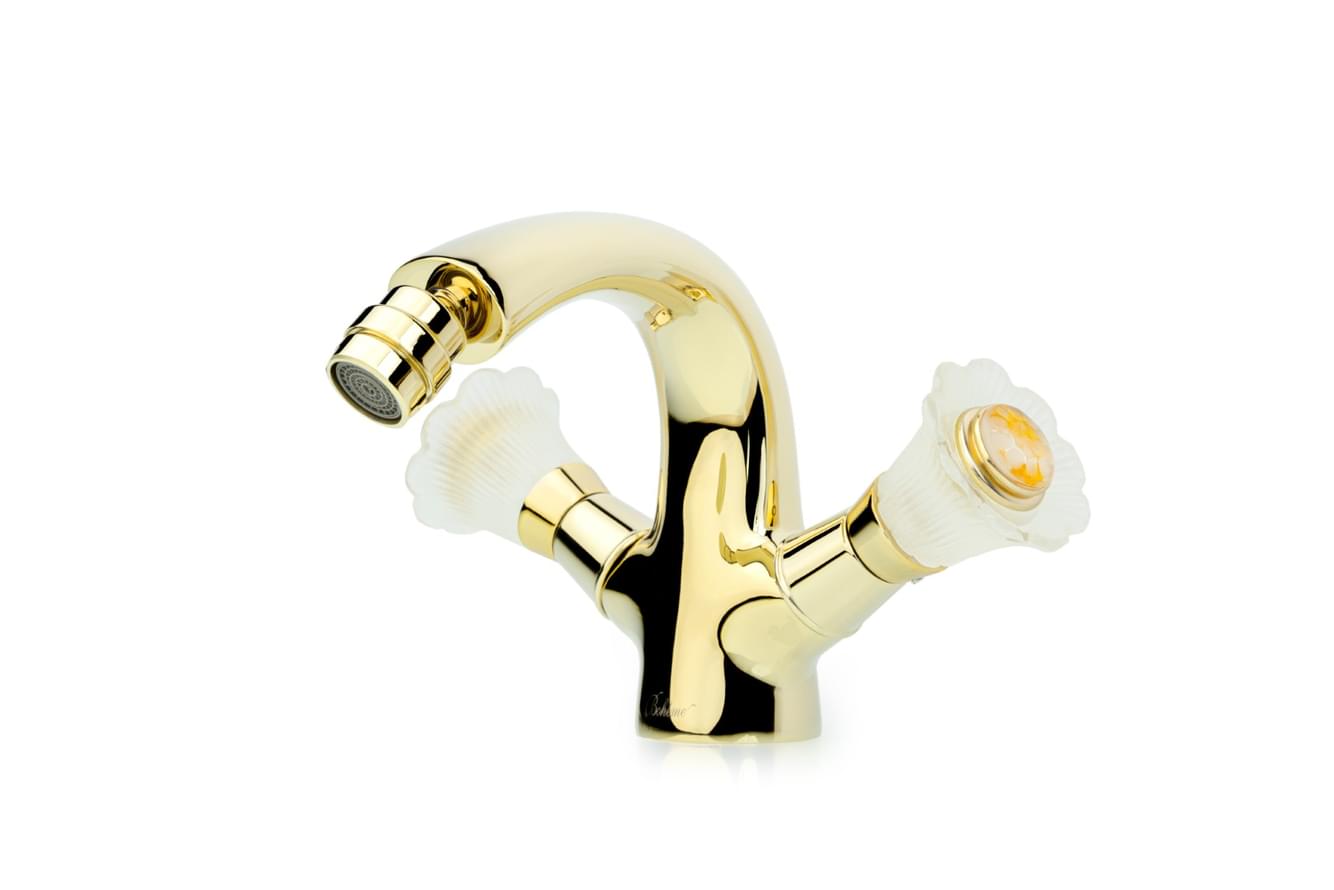 Плитка Boheme Camelia Смеситель CAMELIA для биде золото  поверхность глянец