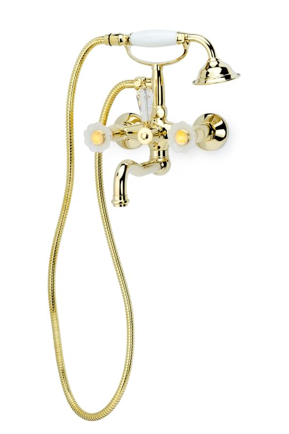 Плитка Boheme Camelia Смеситель CAMELIA для ванны золото  поверхность глянец