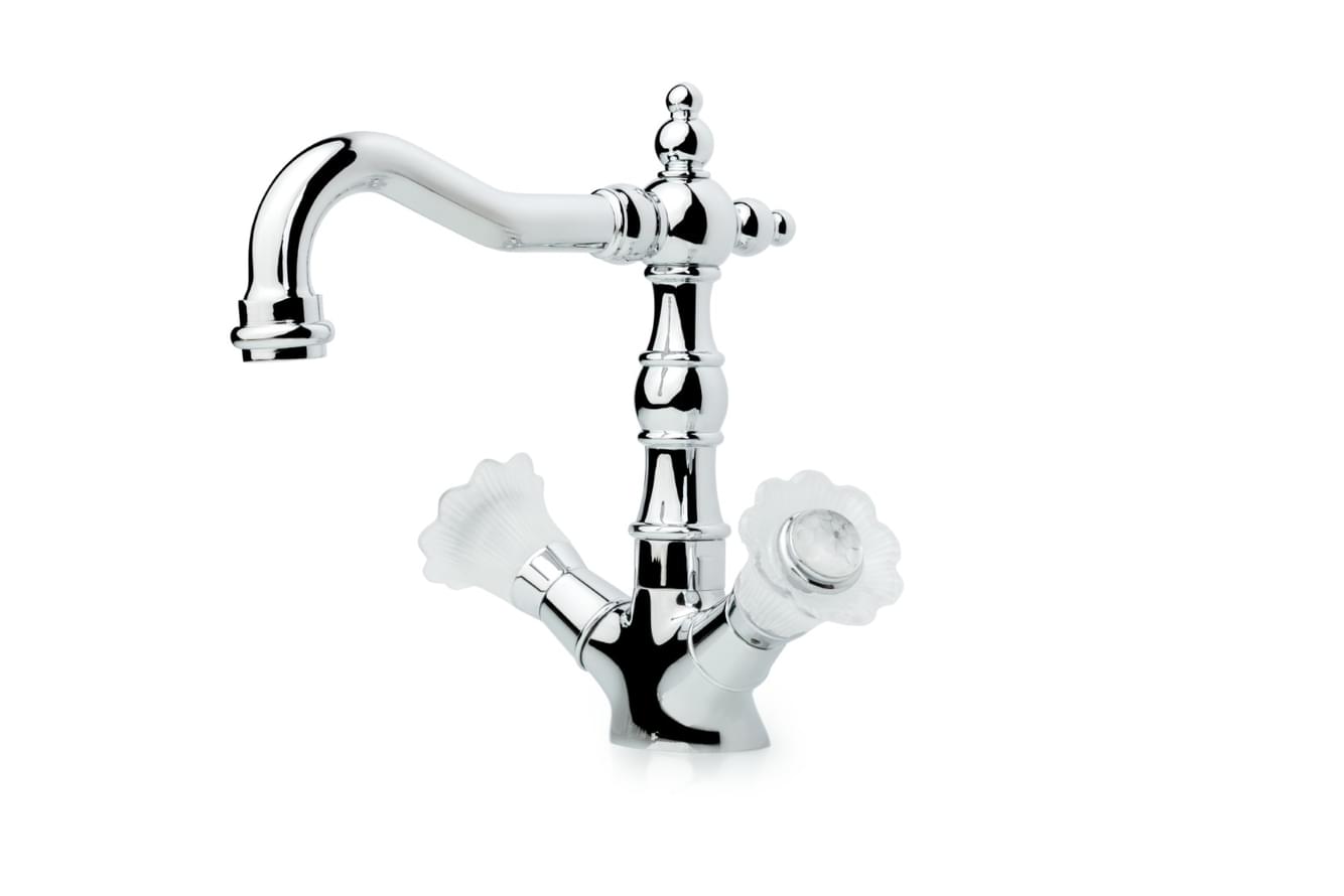 Плитка Boheme Camelia Смеситель CAMELIA для раковины высокий хром  поверхность глянец