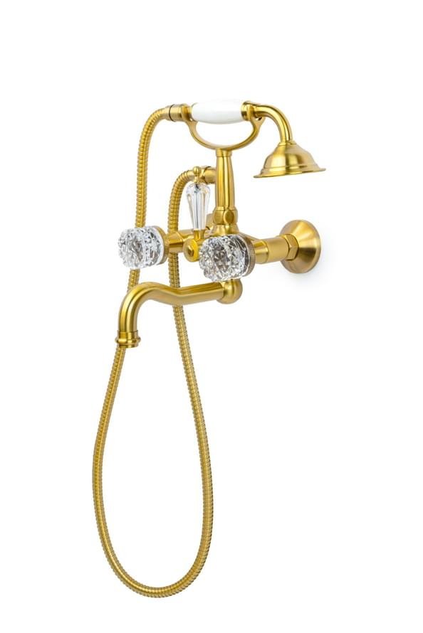 Плитка Boheme Crystal Смеситель CRISTAL для ванны бронза  поверхность глянец