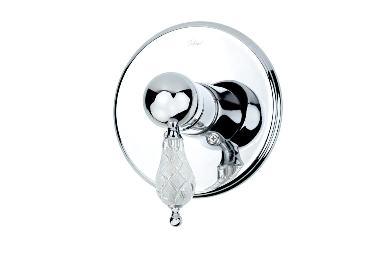 Плитка Boheme Crystal Смеситель CRISTAL для душа встроенный хром  поверхность глянец