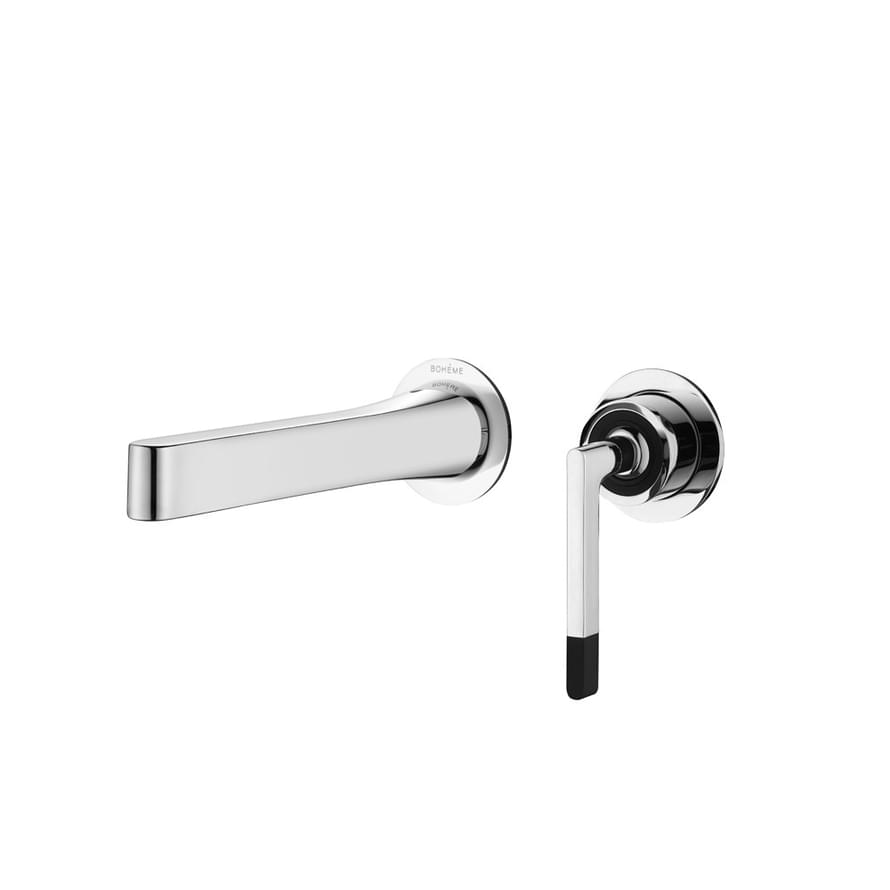 Плитка Boheme Duo Смеситель DUO для раковины настенный хром  поверхность глянец