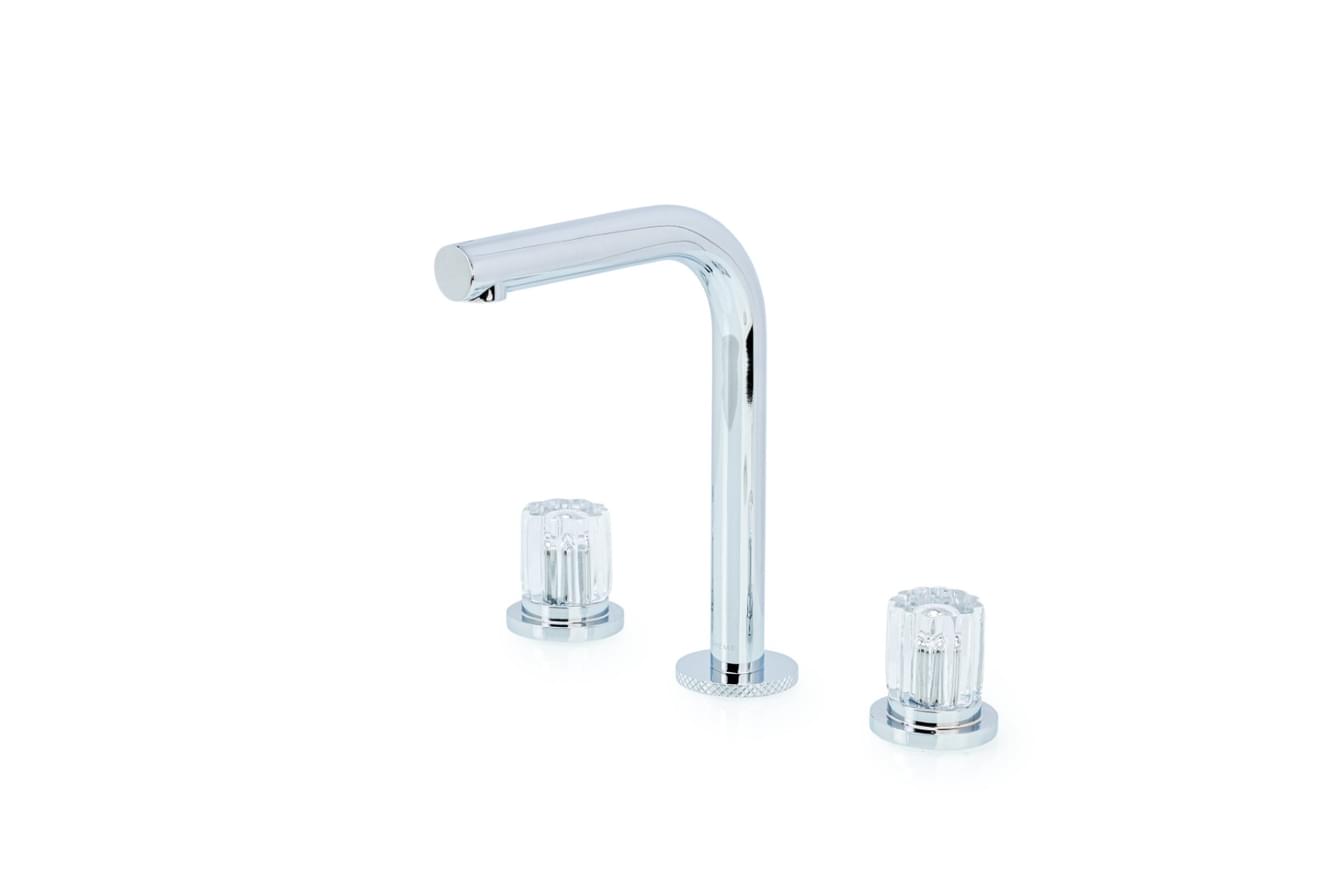 Плитка Boheme Elegante Смеситель ELEGANTE для раковины на 3 отверстия хром  поверхность глянец