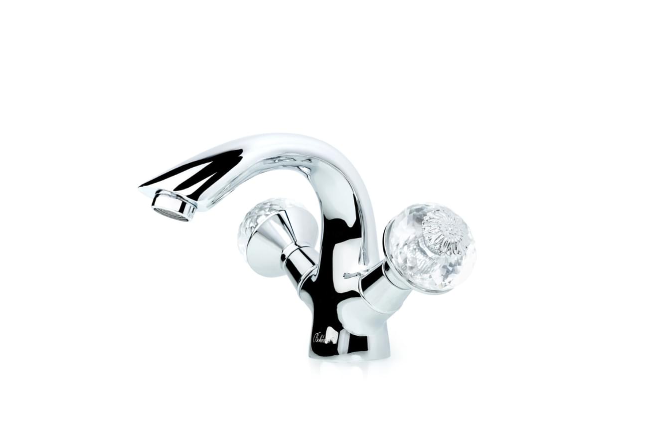 Плитка Boheme Flora Смеситель FLORA для раковины хром  поверхность глянец